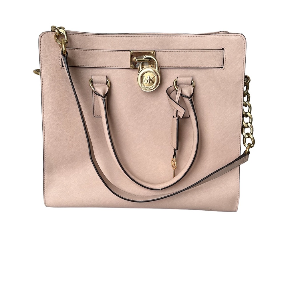 Michael Kors Hamilton Saffiano, large north-south tote